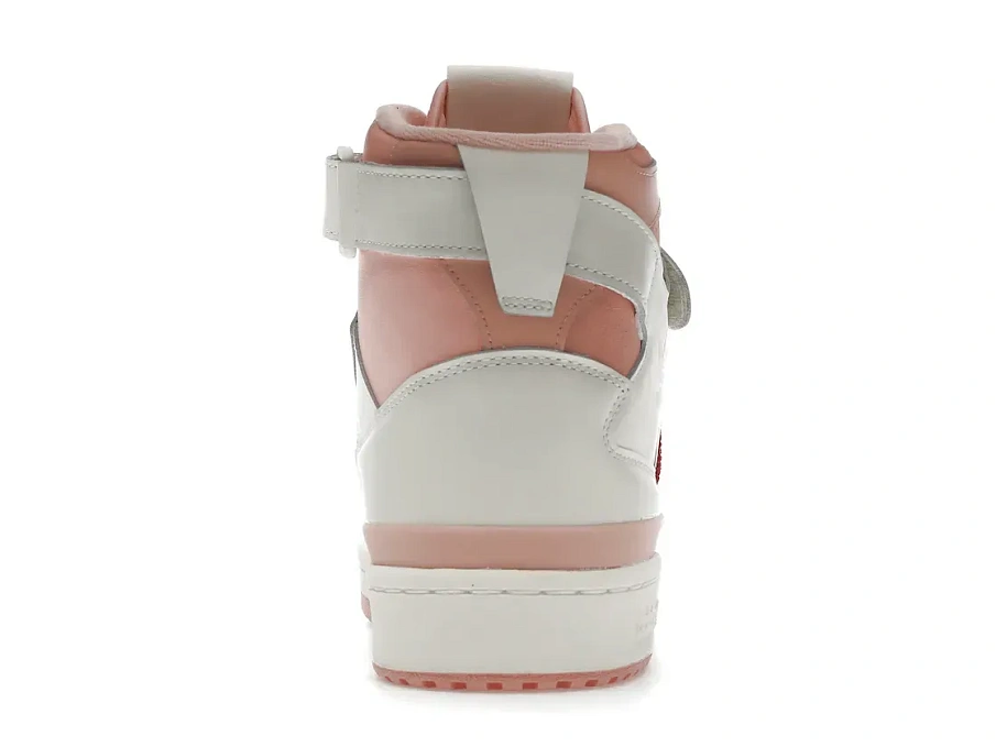 Фото № 4 с приближением к товару «‎adidas Forum 84 Hi Off White Pink Red»