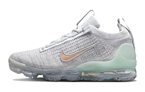 Фото № 1 с приближением к товару «‎Nike Air VaporMax 2021 FK (GS) Low-Top Running Shoes Grey»