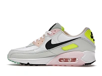 Фото № 5 с приближением к товару «‎Nike Air Max 90 White Volt Green Glow »