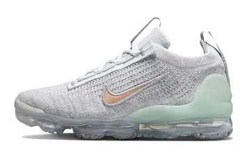 Nike Air VaporMax 2021 FK (GS) Low-Top Running Shoes Grey (DB1550-008) - 1