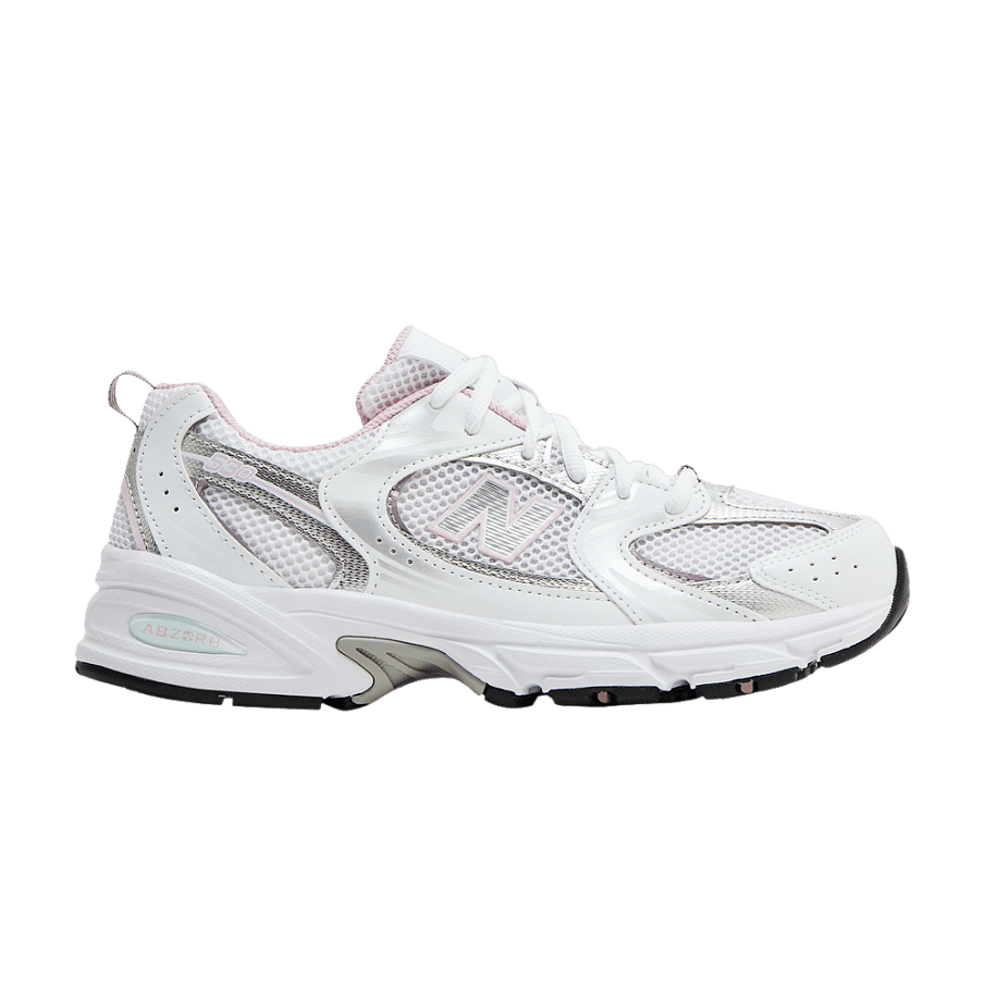 Фото № 1 с приближением к товару «‎New Balance 530 Big Kid White Mid Century Pink»