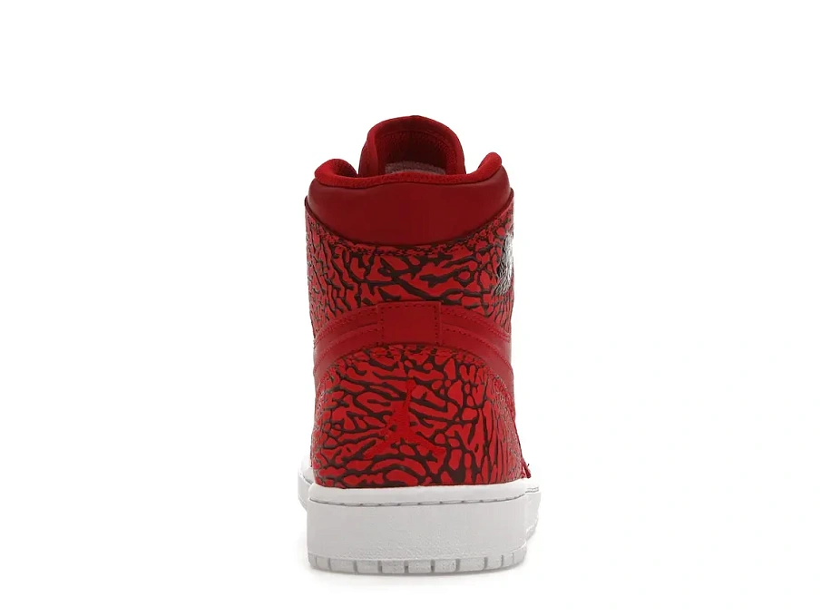 Фото № 4 с приближением к товару «‎Jordan 1 Retro Red Elephant Print»