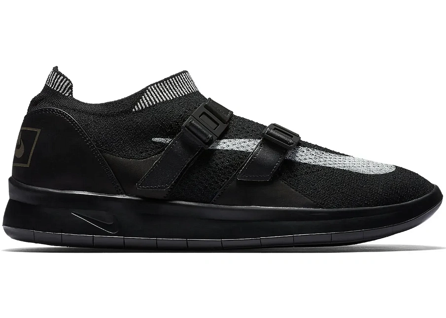 Фото № 1 с приближением к товару «‎Nike Air Sock Racer Ultra Flyknit Black Sail»
