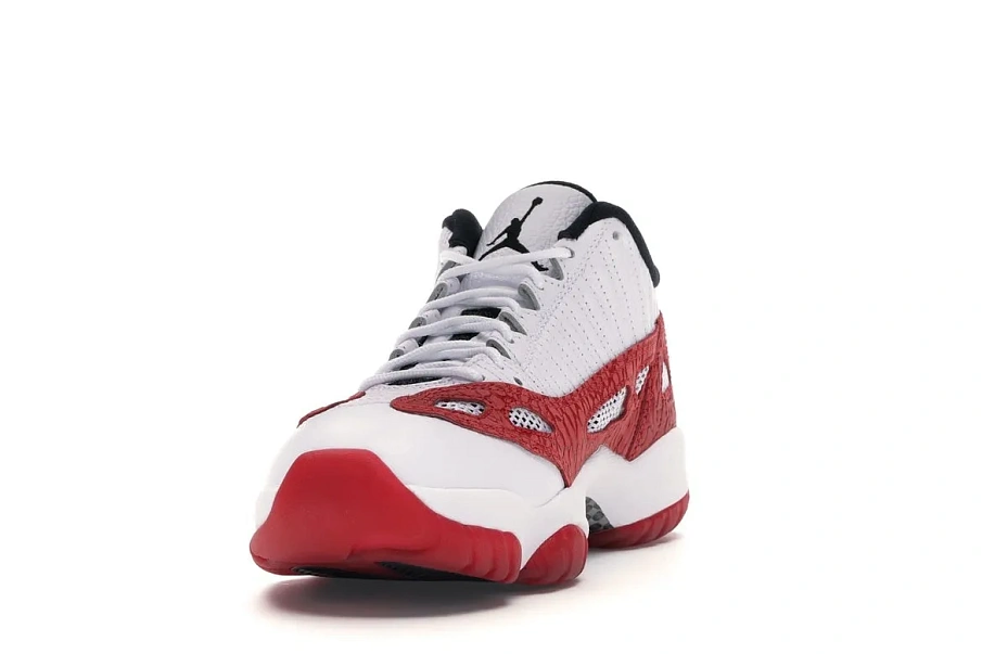 Фото № 2 с приближением к товару «‎Jordan 11 Retro Low IE White Gym Red»