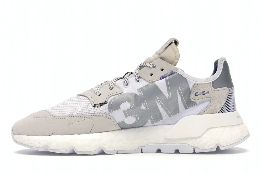 Фото № 3 с приближением к товару «‎adidas Nite Jogger 3M Cloud White»