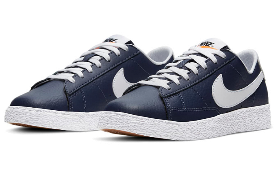 Фото № 3 с приближением к товару «‎Nike Blazer Low (GS) BlueWhite»