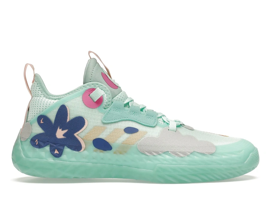 Фото № 1 с приближением к товару «‎adidas Harden Vol. 5 Futurenatural Clear Mint»