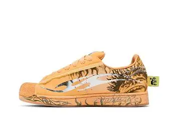 Hellstar x adidas Superstar Hazy Orange - 4