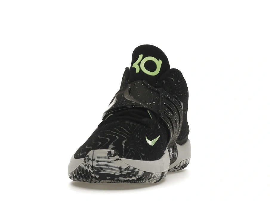Фото № 4 с приближением к товару «‎Nike KD 14 Black Lime Glow»