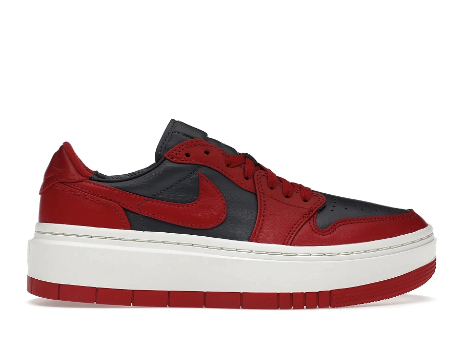 Фото № 1 с приближением к товару «‎Jordan 1 Elevate Low Dark Grey Varsity Red »
