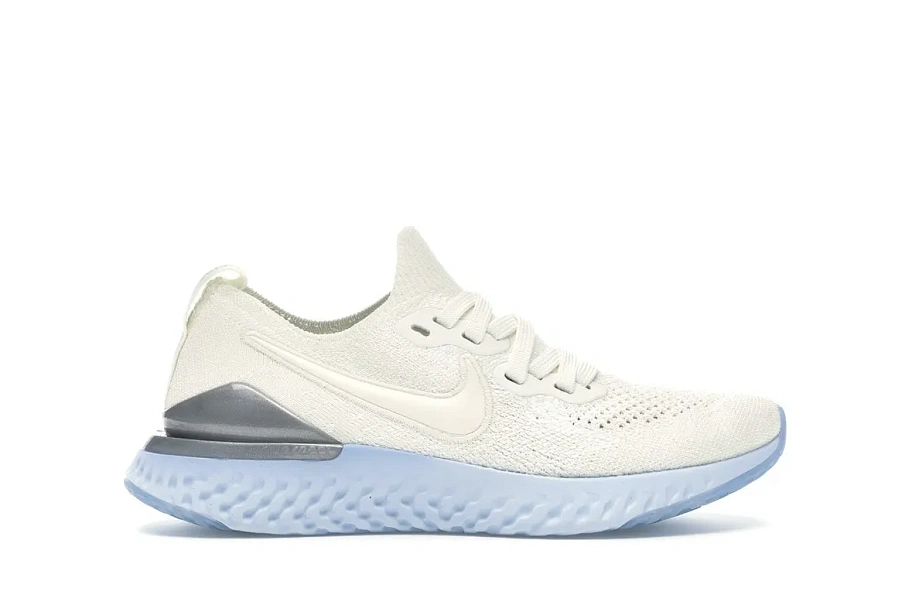 Фото № 1 с приближением к товару «‎Nike Epic React Flyknit 2 Sail Aluminum »