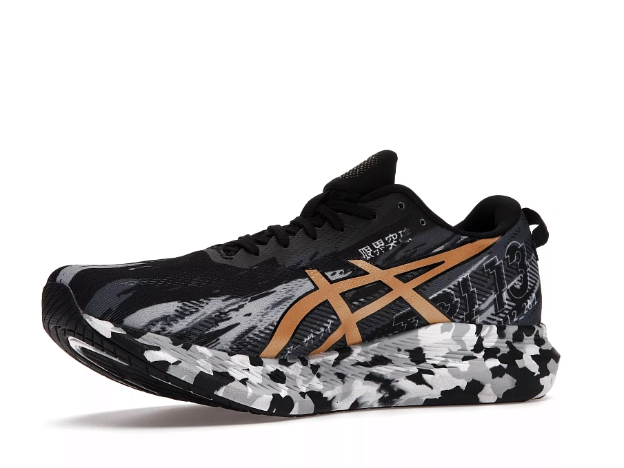 Фото № 3 с приближением к товару «‎ASICS Noosa Tri 13 Black Pure Gold»