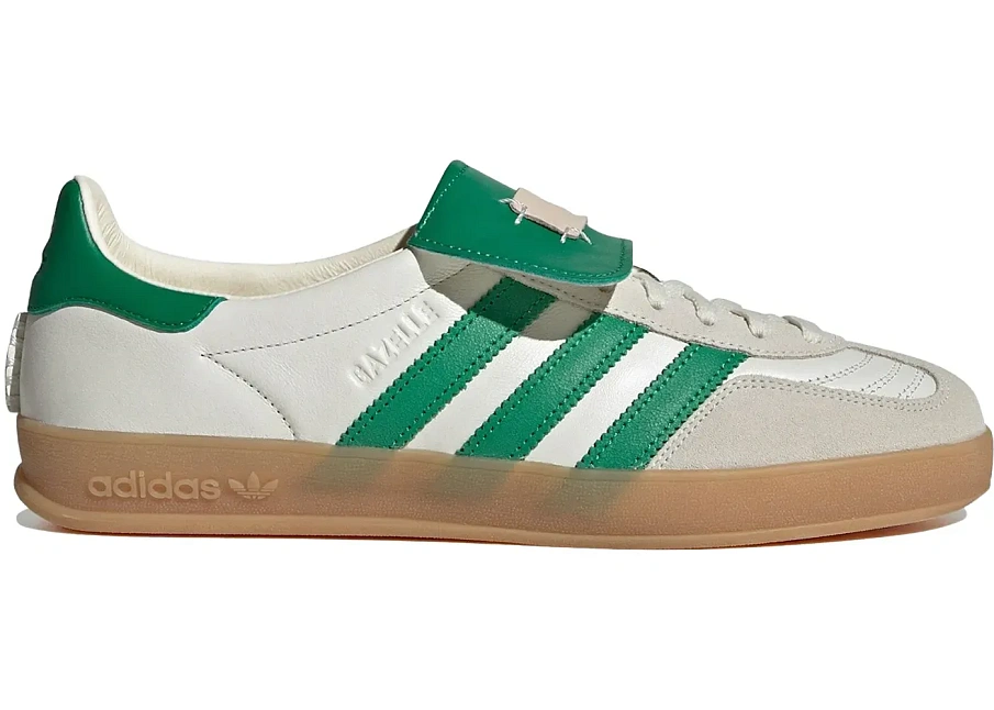 Фото № 1 с приближением к товару «‎adidas Gazelle Indoor Foot Industry Off White Green»