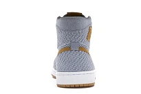 Фото № 4 с приближением к товару «‎Jordan 1 Retro High Flyknit Wolf Grey»