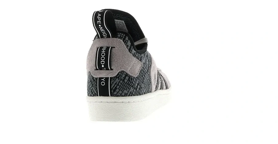 Фото № 4 с приближением к товару «‎adidas Superstar Boost Bape X Neighborhood»