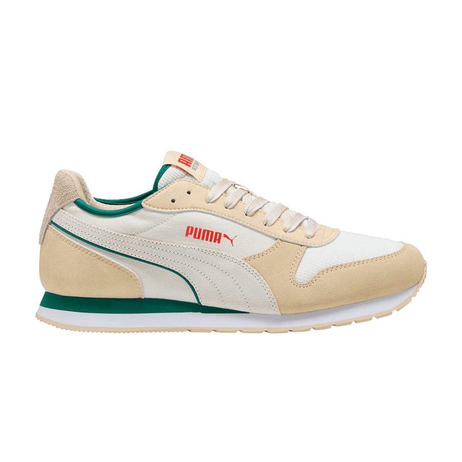 Фото № 1 с приближением к товару «‎Puma ST Miler Retro Warm White Wild Green (402666-02)»