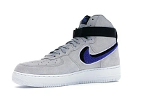 Фото № 4 с приближением к товару «‎Nike Air Force 1 High Chenille Swoosh Wolf Grey»