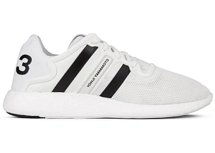 Y3 Run Boost White Black