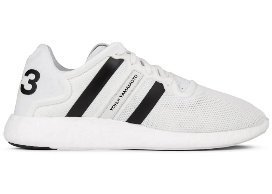 Фото № 1 с приближением к товару «‎Y3 Run Boost White Black»