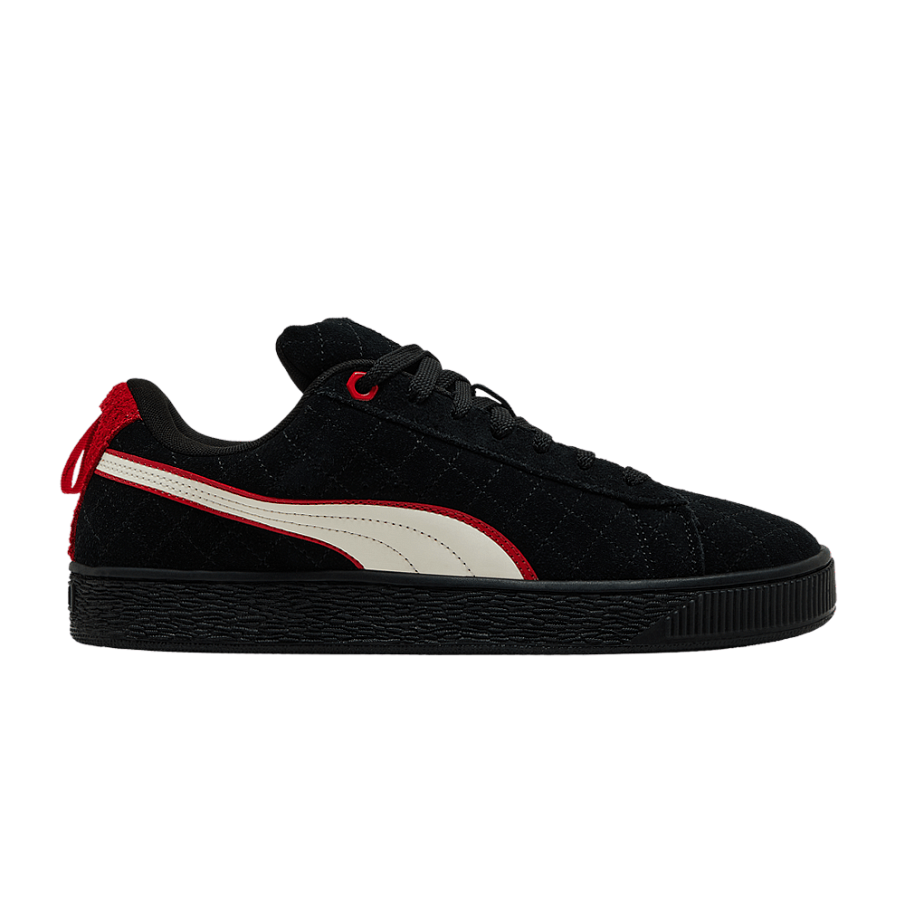 Фото № 1 с приближением к товару «‎Scuderia Ferrari x Puma Suede XL Hero - Black Warm White (308798-01)»