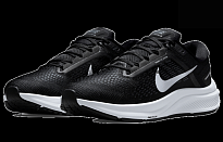 Фото № 3 с приближением к товару «‎Nike Air Zoom Structure 24 Low-Top Running Shoes BlackSilver»