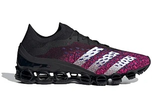 adidas Predator 1 Microbounce Demonskin Black Shock Pink