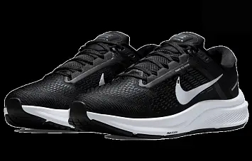 Nike Air Zoom Structure 24 Low-Top Running Shoes BlackSilver - 4