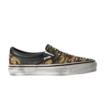 Vans Premium Classic Slip-On Pearlized Pack - Camo Black - 1