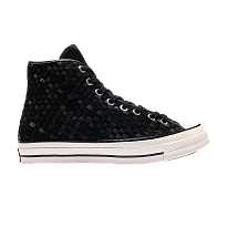 Фото № 1 с приближением к товару «‎Converse Chuck Taylor All Star 70 Hi Black Woven»