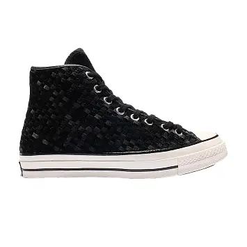 Converse Chuck Taylor All Star 70 Hi Black Woven - 1