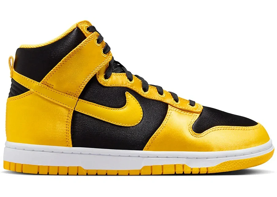 Фото № 1 с приближением к товару «‎Nike Dunk High Satin Goldenrod »