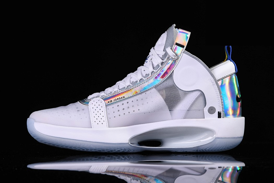 Фото № 2 с приближением к товару «‎Nike Air Jordan 34 GS Iridescent Zion Williams»
