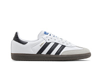 Фото № 2 с приближением к товару «‎adidas Samba OG J White Black Gum»