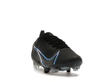 Nike Vapor 14 Elite FG Flyknit Black Iron Grey Blue - 2