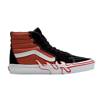 Фото № 1 с приближением к товару «‎Vans Sk8-Hi Flame - Burnt Ochre»