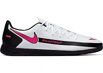 Фото № 1 с приближением к товару «‎Nike Phantom GT Club IC White Black Pink Blast»