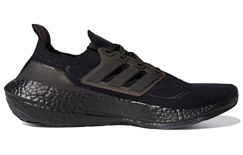Adidas Ultraboost 21 Running Shoes Triple Black - 2