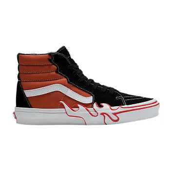 Vans Sk8-Hi Flame - Burnt Ochre - 1