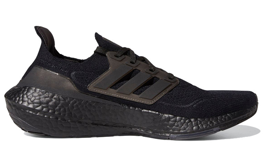 Фото № 2 с приближением к товару «‎Adidas Ultraboost 21 Running Shoes Triple Black»