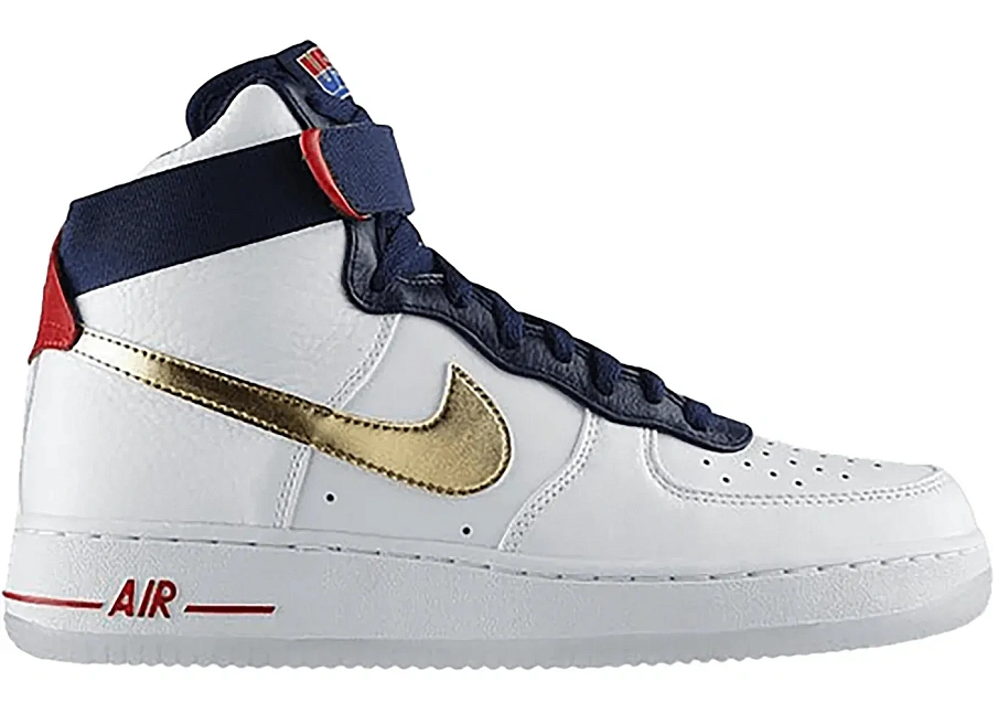 Фото № 1 с приближением к товару «‎Nike Air Force 1 High Olympic (2012)»