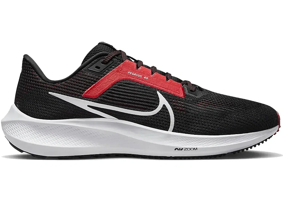 Фото № 1 с приближением к товару «‎Nike Air Zoom Pegasus 40 Black Light Crimson»