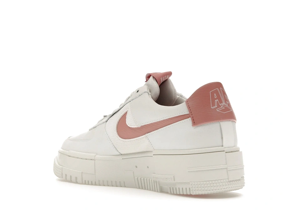 Фото № 6 с приближением к товару «‎Nike Air Force 1 Low Pixel White Rust Pink »