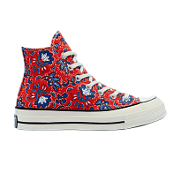 Фото № 1 с приближением к товару «‎Converse Chuck 70 High Paisley - Habanero Red»
