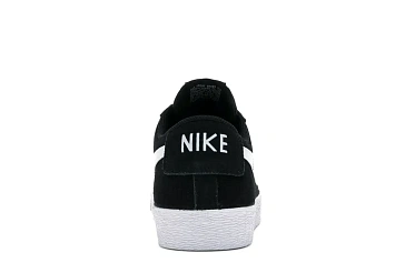 Nike SB Blazer Low Black White - 4