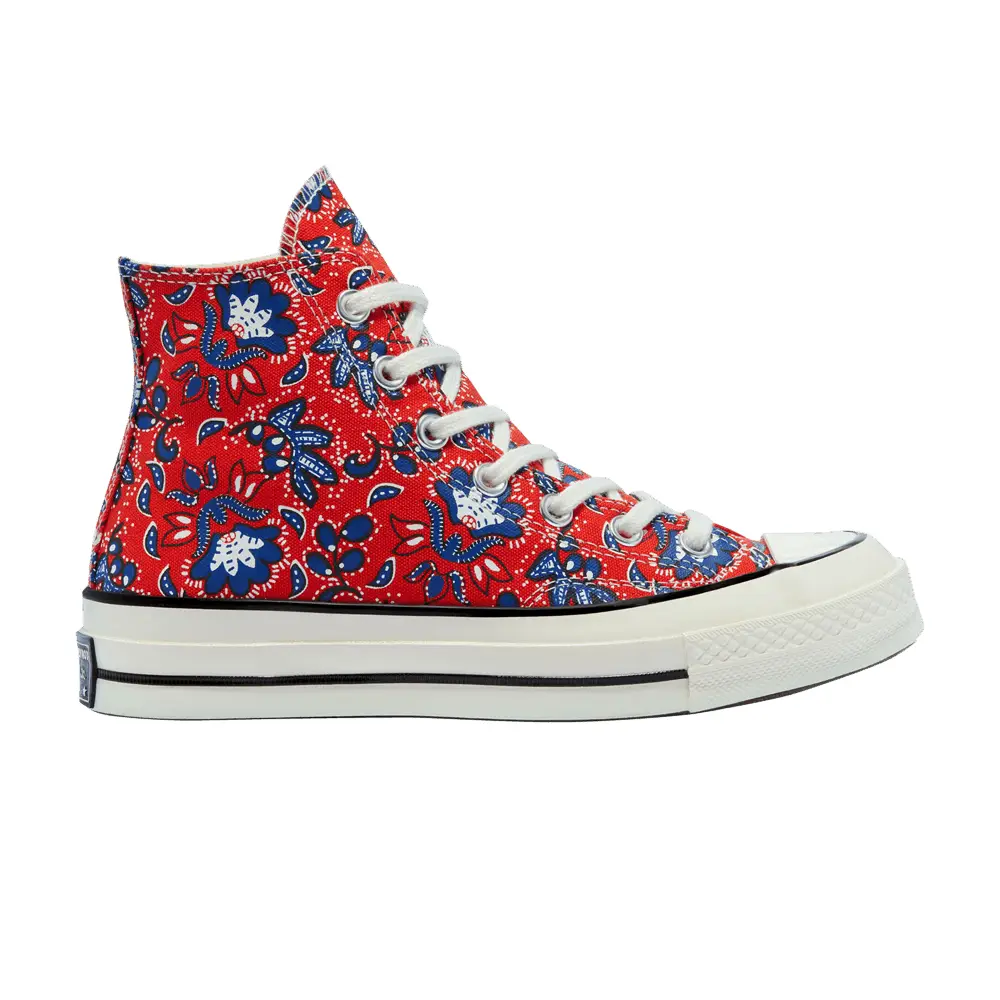 Converse Chuck 70 High Paisley - Habanero Red - 1
