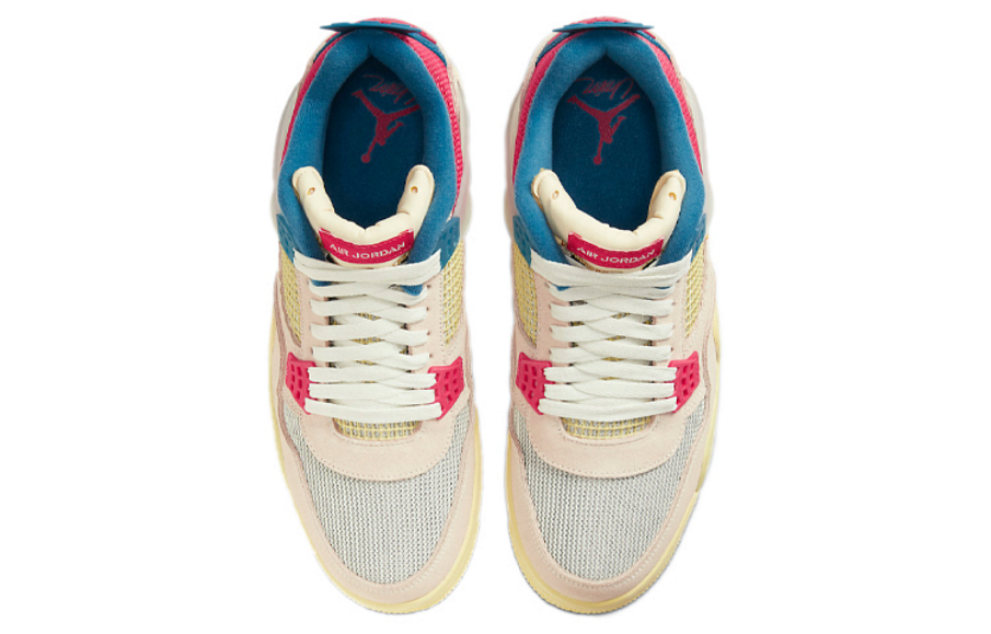 Фото № 4 с приближением к товару «‎Union LA x Air Jordan 4 Retro 'Guava Ice'»