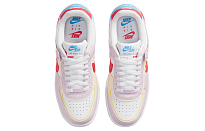 Фото № 4 с приближением к товару «‎Nike Air Force 1 Shadow PurpleYellowWhite Wmns Yellow»