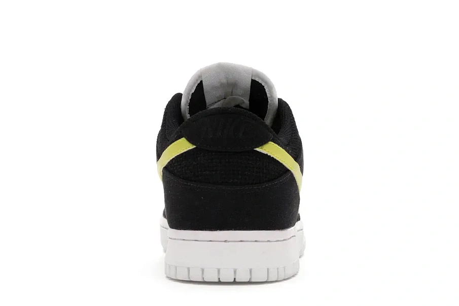 Фото № 4 с приближением к товару «‎Nike Dunk Low Black Electrolime White»
