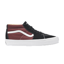 Фото № 1 с приближением к товару «‎Vans Premium Sk8-Mid 83 Black Russet Maroon (VN000CQQCLD)»