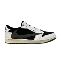 Фото № 1 с приближением к товару «‎Travis Scott x Women's Air Jordan 1 Retro Low OG SP Olive Friends & Family»